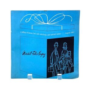 Marshall Fields Catalog Box Sale Flyer 1962 Linens Clothing Order Blank B & W